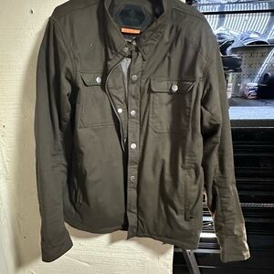 Men's Dark Brown Shirt Jacket